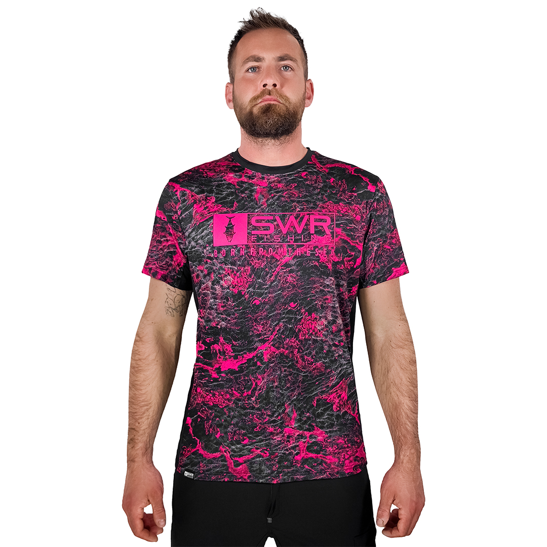 T-SHIRT TECNICA M/C AIRFLOW STORM ACID PINK